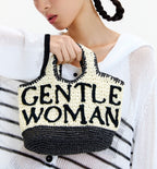 GentleWoman Beach Rattan Bag
