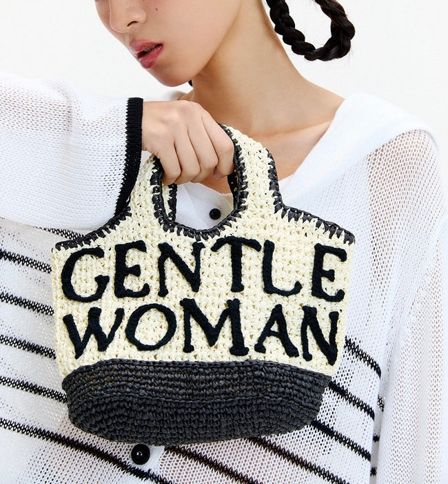 GentleWoman Beach Rattan Bag
