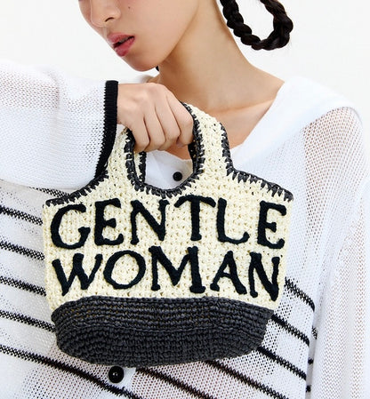 GentleWoman Beach Rattan Bag