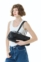 GentleWoman Leather Black Slinky Bag