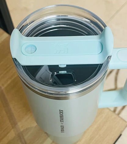 Starbucks x Stanley Pearl Ocean Blue Thermos Flask