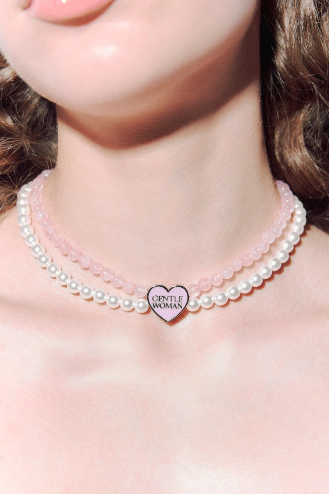GentleWoman Double Pearl Necklace