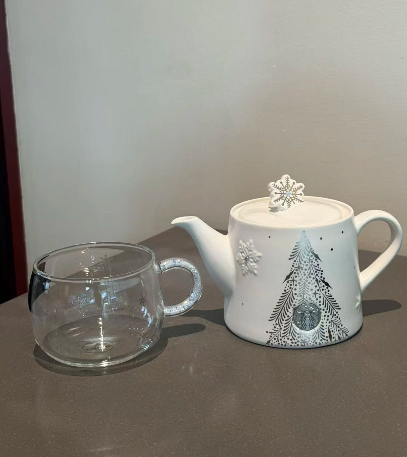 Starbucks Winter SnowGlobe Mug