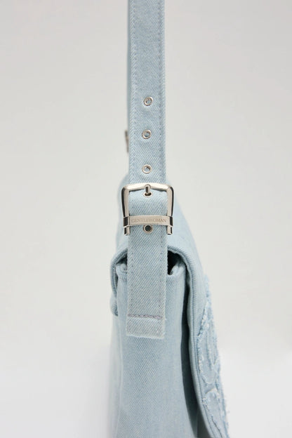 GentleWoman Snow Denim Shoulder Bag