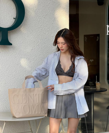 GentleWoman Cream Daily Tote Bag