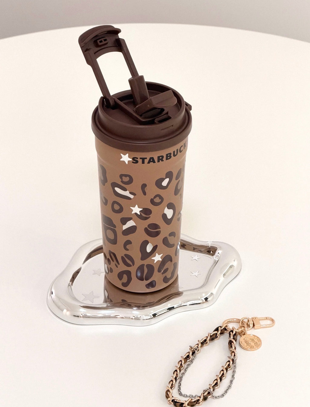 Starbucks Leopard Lid Tumblr