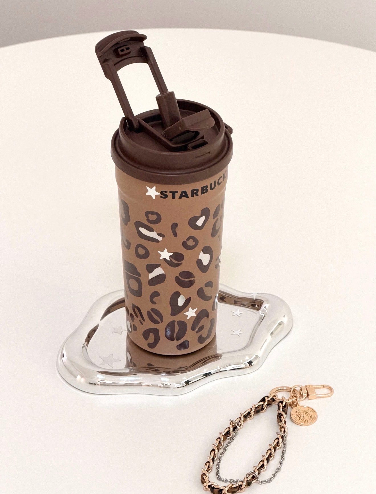 Starbucks Leopard Lid Tumblr