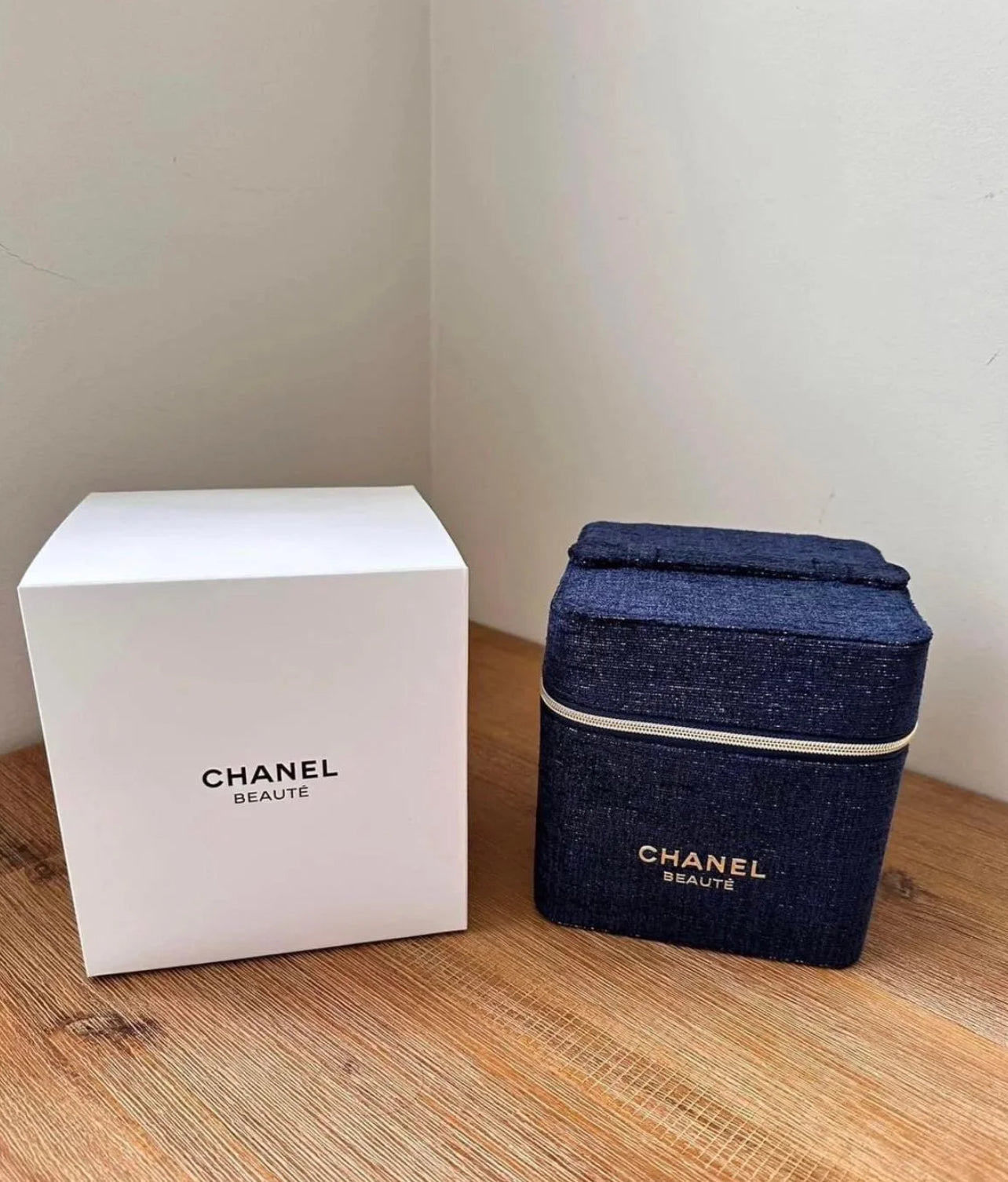 Chanel Denim Vanity Bag