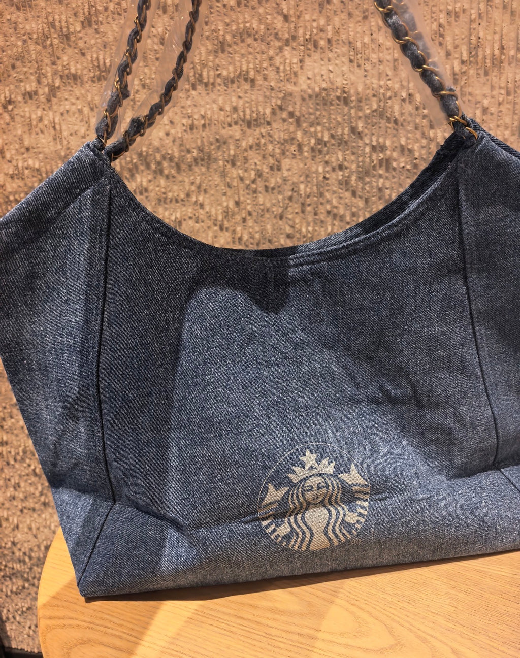 Starbucks Denim Shoulder Bag