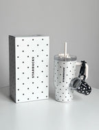 Starbucks x Polka Dots White Tumblr