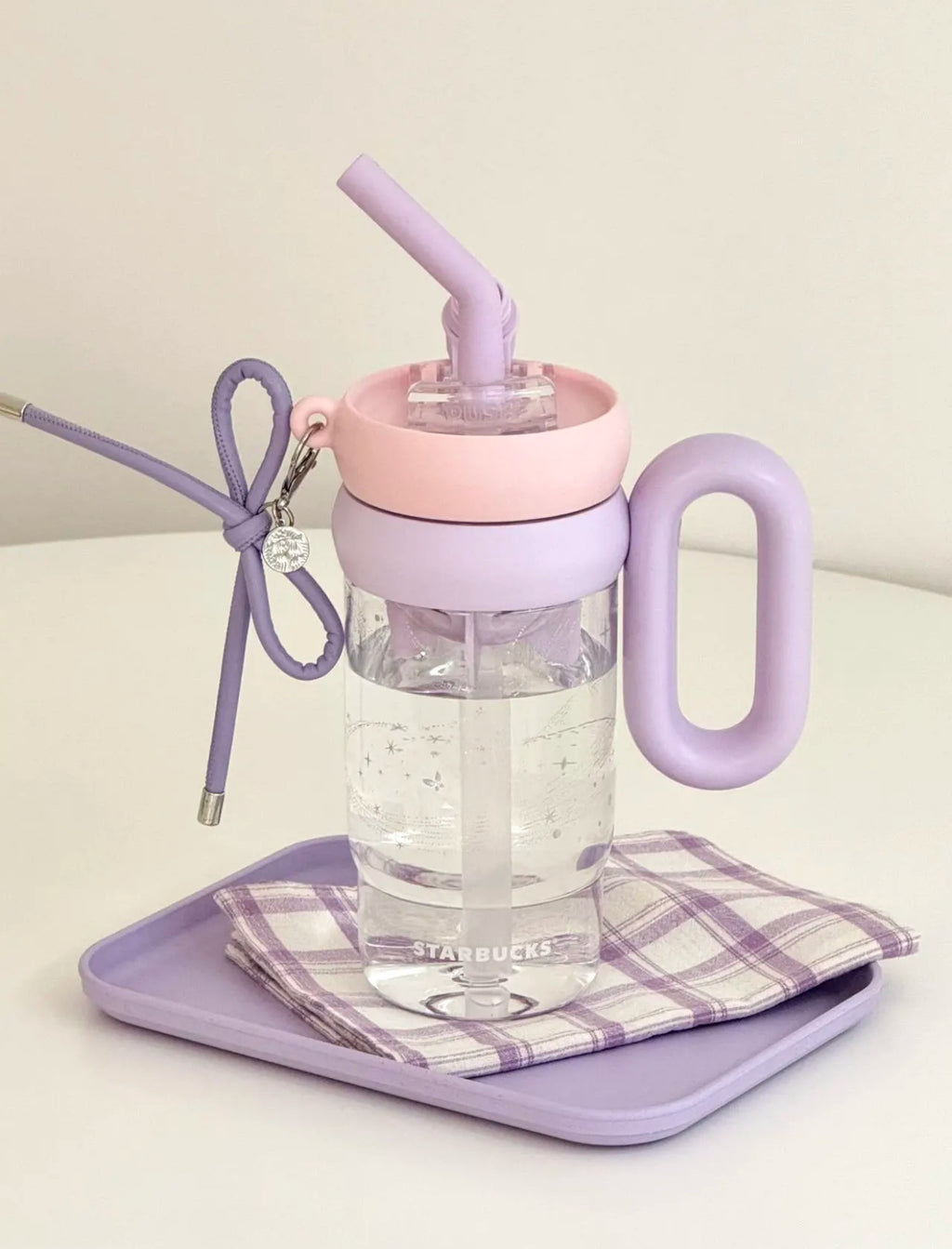 Starbucks Purple Chubby Bottle