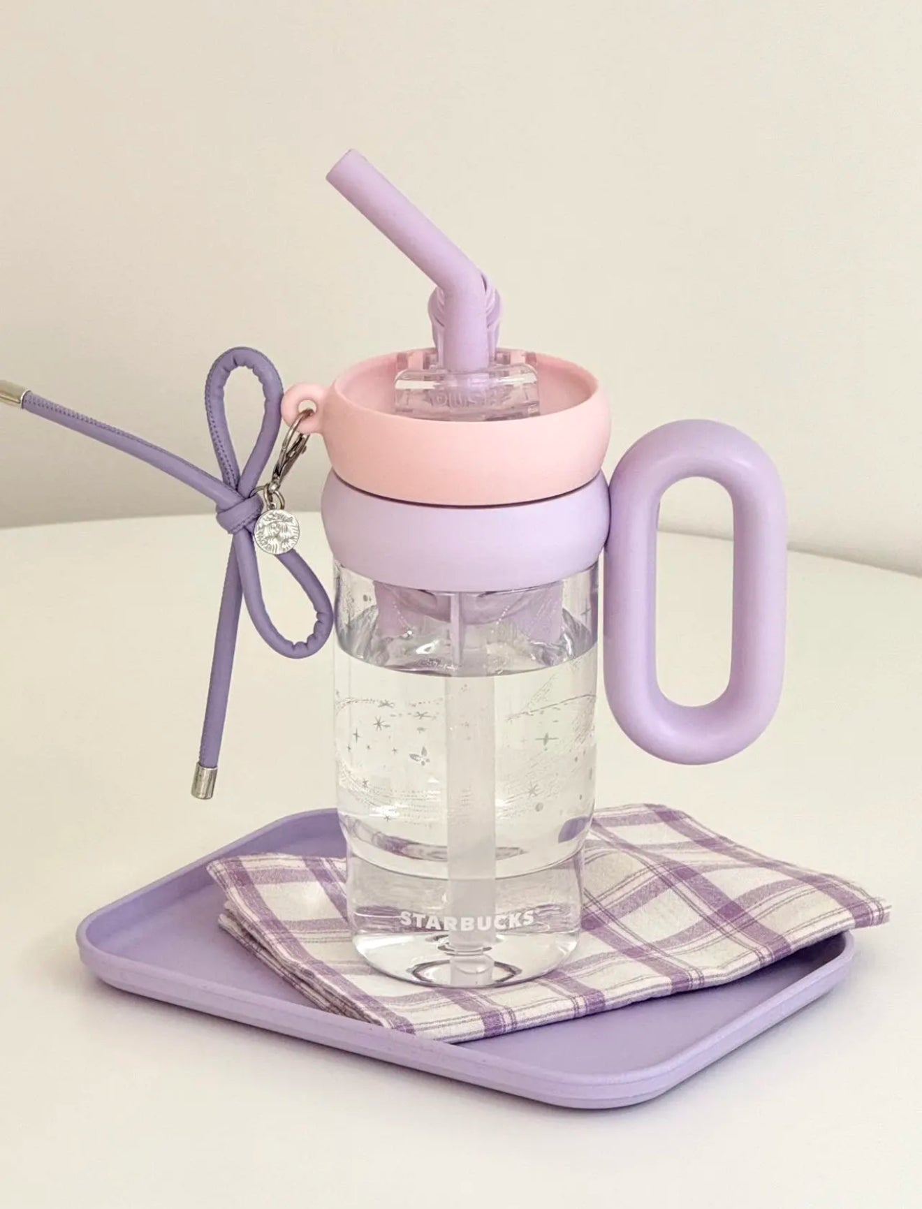 Starbucks Purple Chubby Bottle