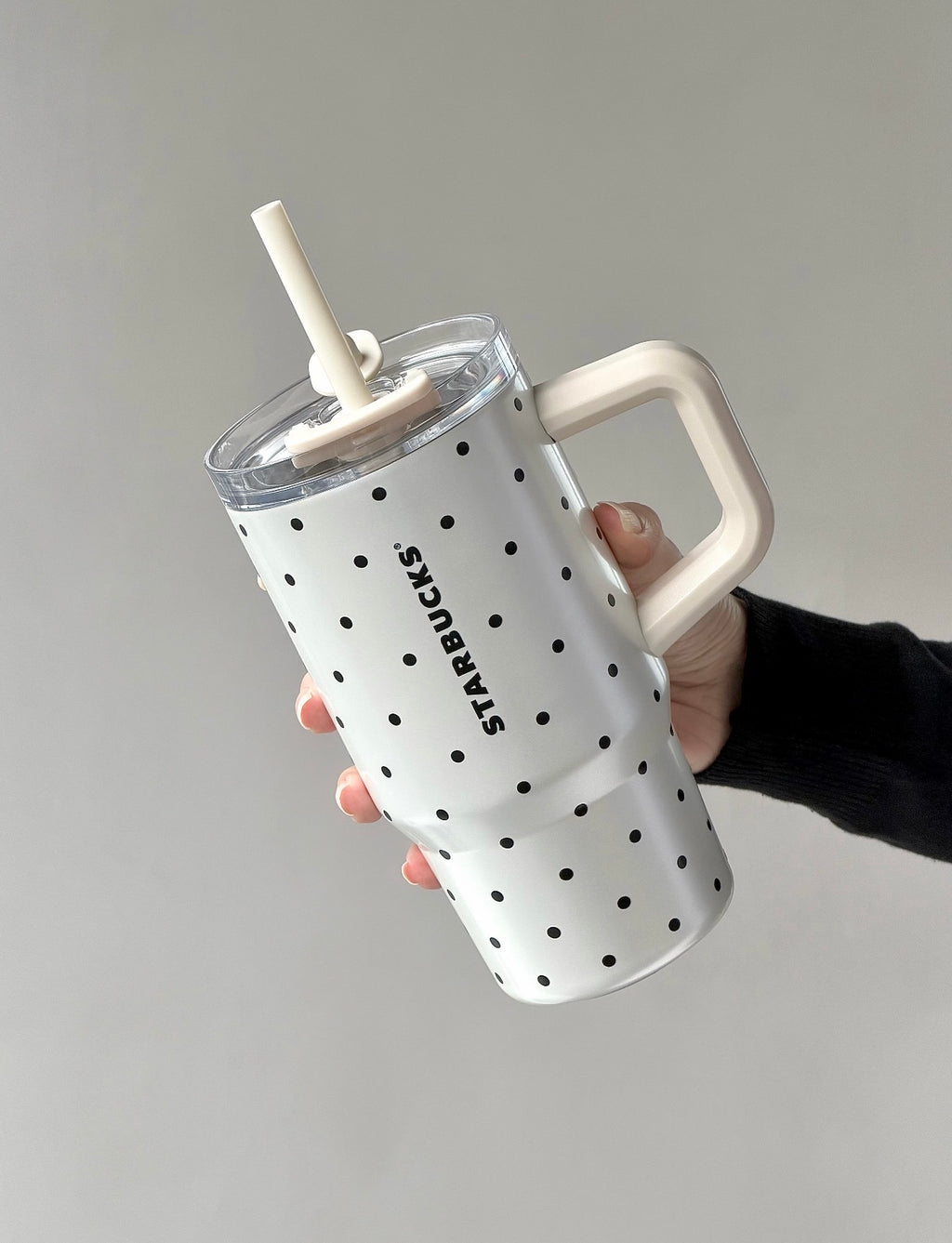 Starbucks x Polka Dots White Tumblr