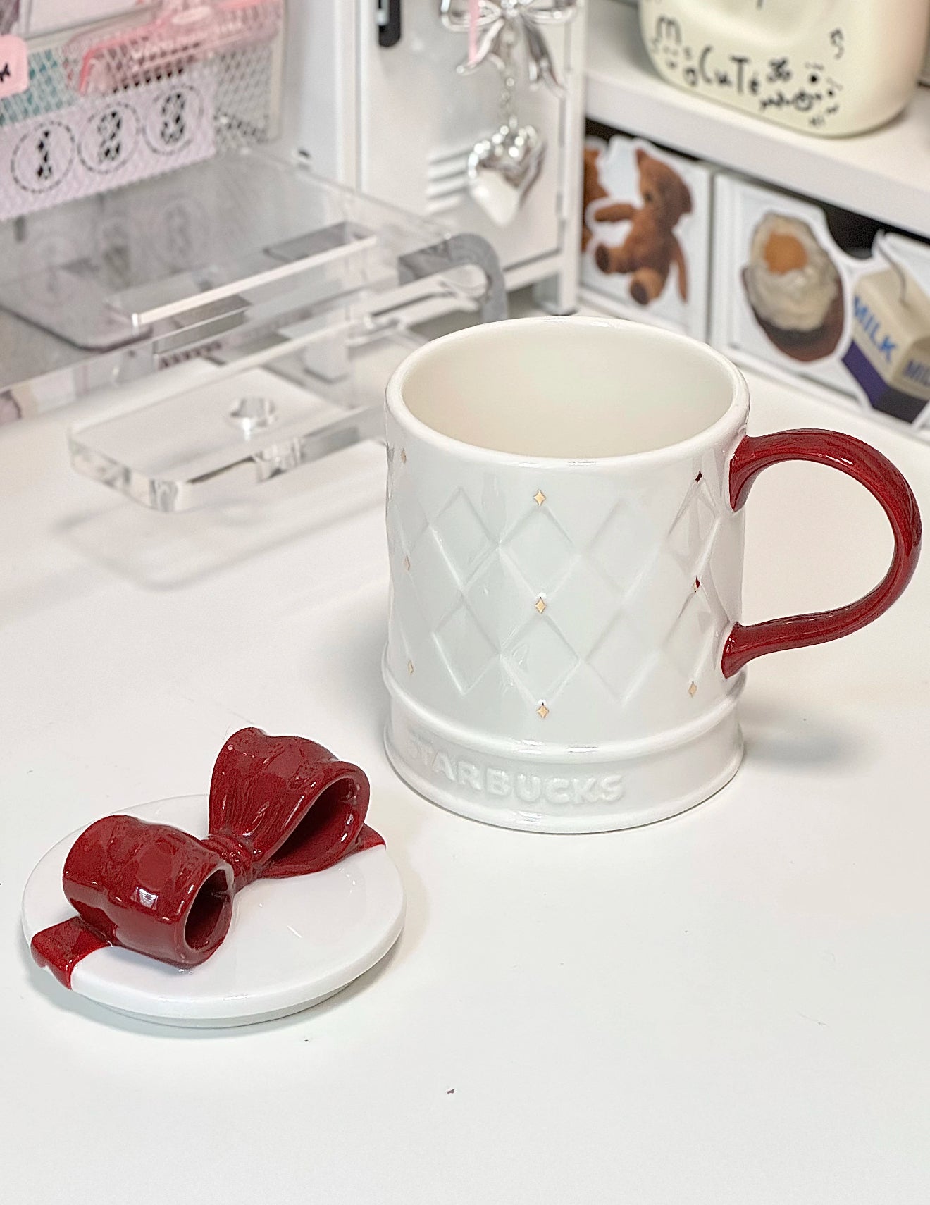 Starbucks Christmas Bow Mug