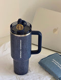 Starbucks Denim Side Handle Tumblr