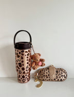 Starbucks Leopard Tumblr with Sunglasses Cover