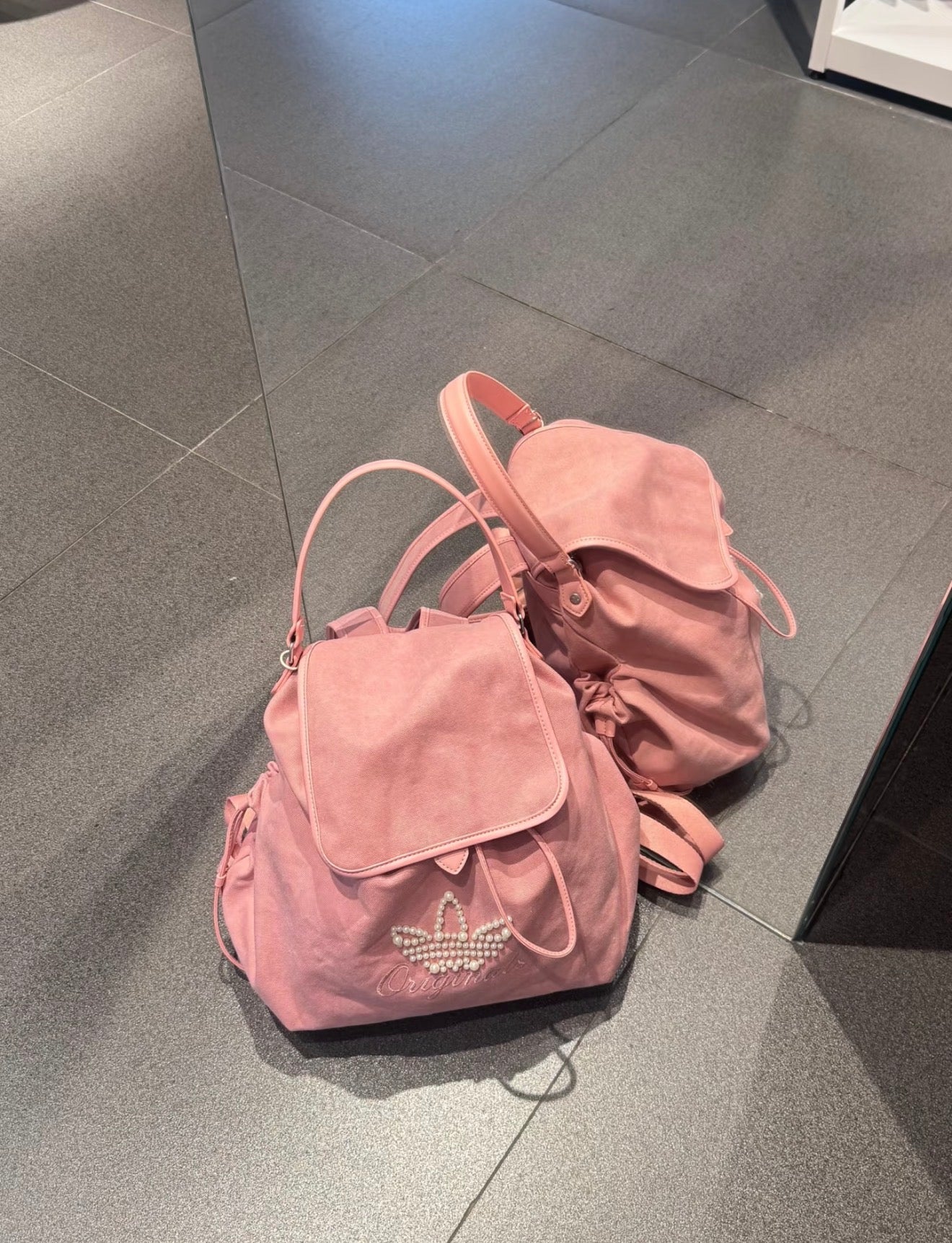 Adidas Pink Pearl Bagpack