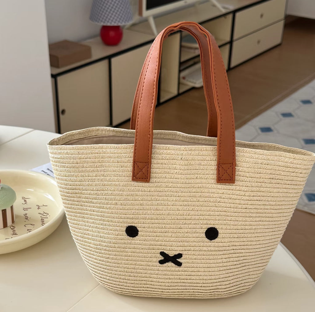 Miffy Rattan Bag