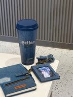 Starbucks x Denim Tumblr Notebook Set
