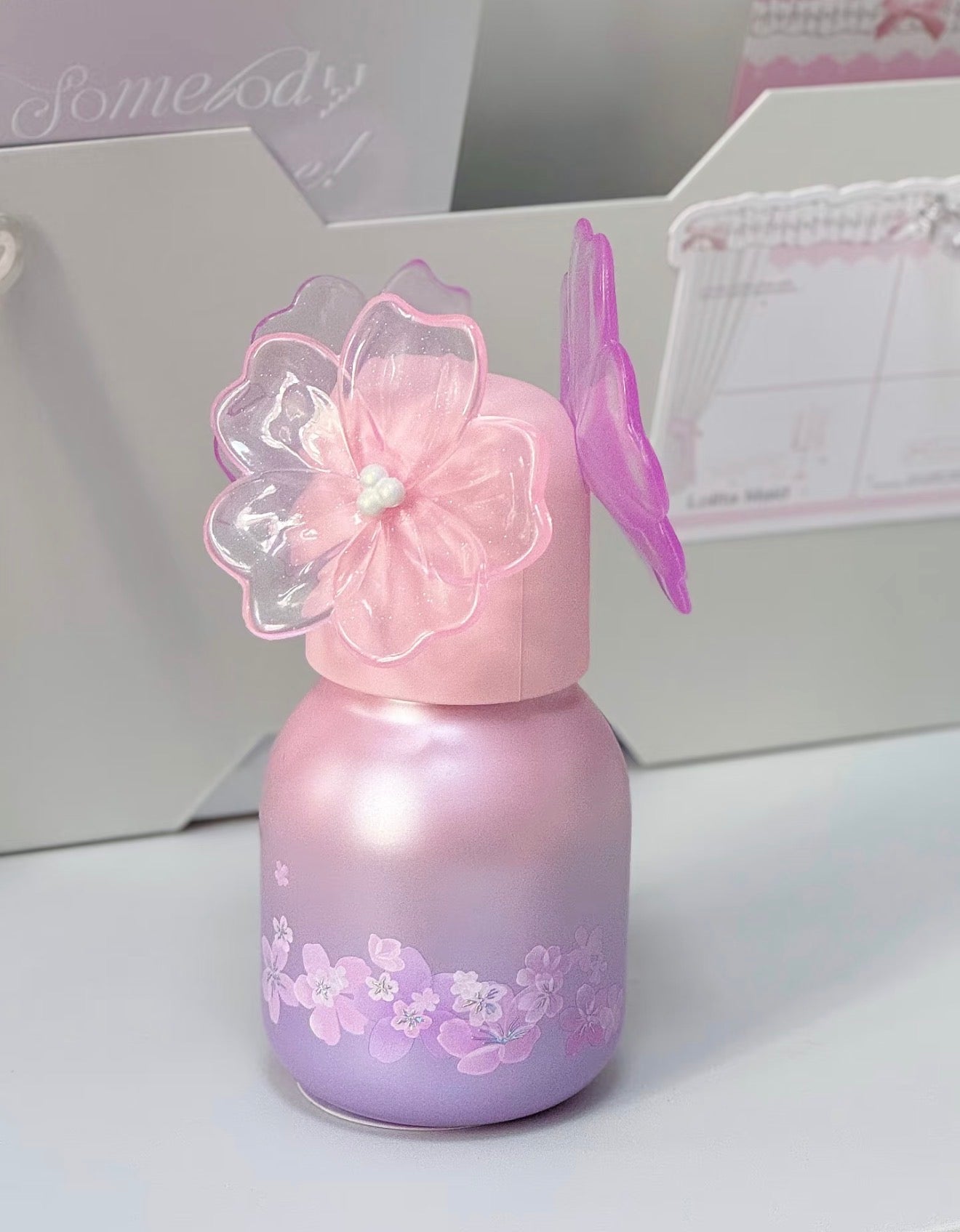 Starbucks Sakura Floral Chubby Flask