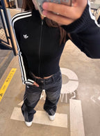 Adidas Jacket Slim Fit Black