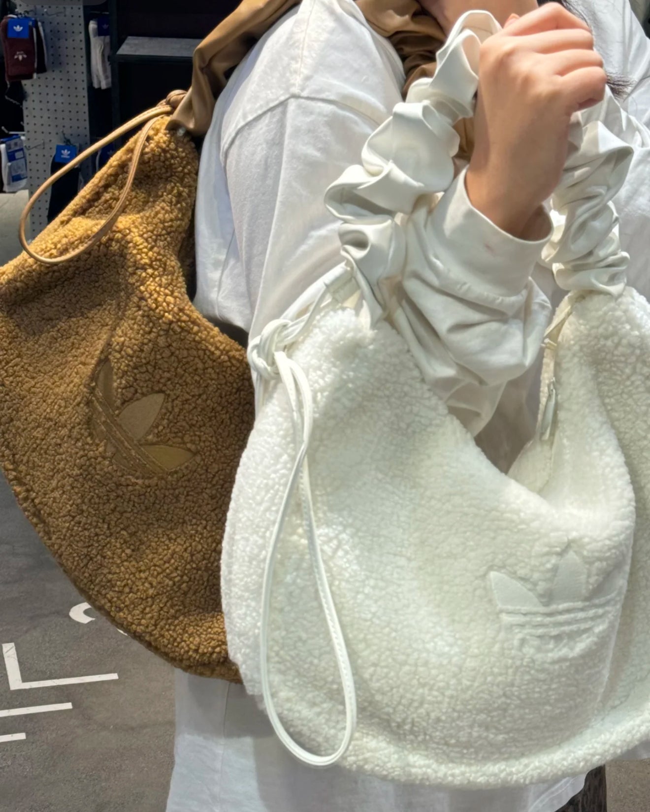 Adidas Autumn Fluffy Shoulder Bag