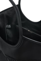 GentleWoman Black Carryall PU Tote Bag