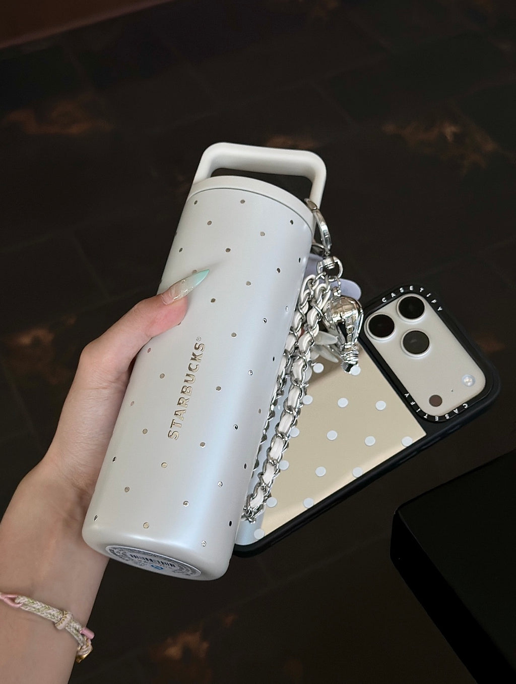 Starbucks x Miir Polka Dots Tumblr