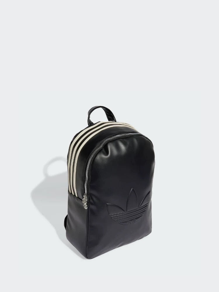 Adidas Black Leather Backpack