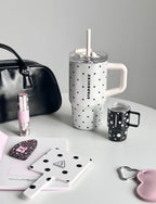 Starbucks x Polka Dots White Tumblr