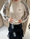 Adidas Jacket Loose Fit White