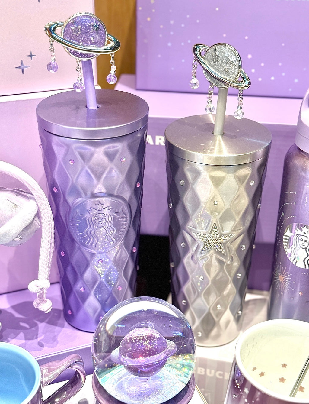 Starbucks Galaxy Diamond Flask