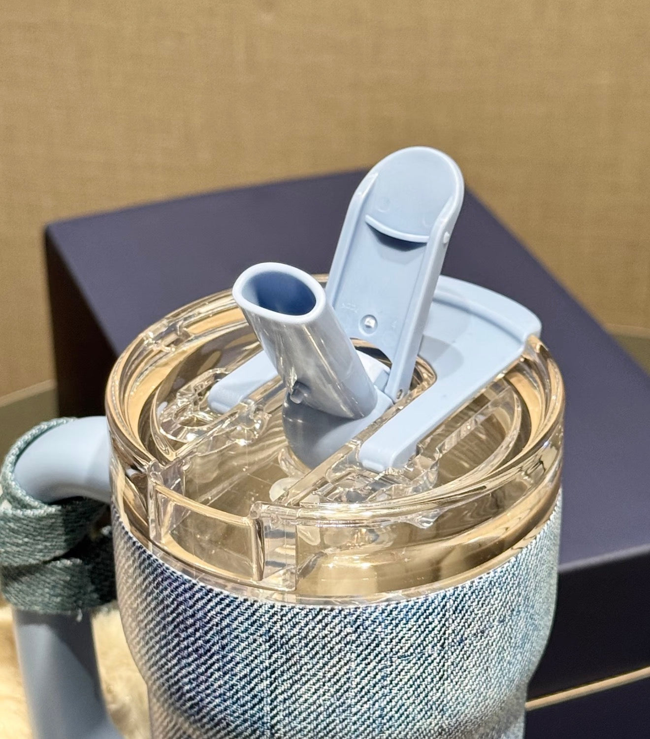 Starbucks Denim Bear Tumblr