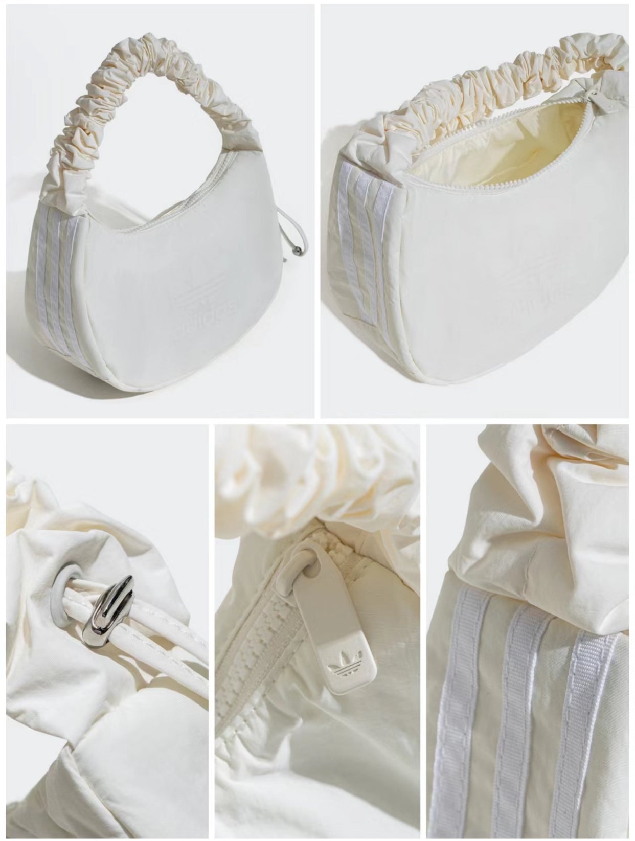 Adidas White Shoulder Bag