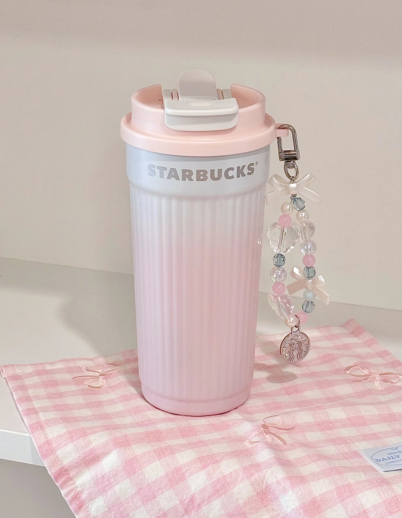 Starbucks Pink Keychain Thermos
