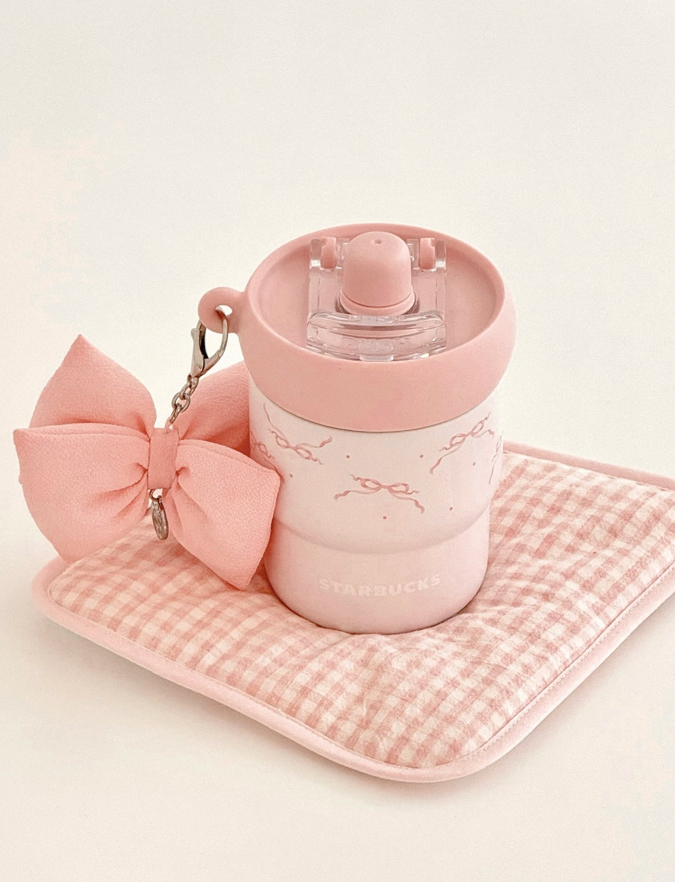 Starbucks x 520 Ribbon Pink Flask