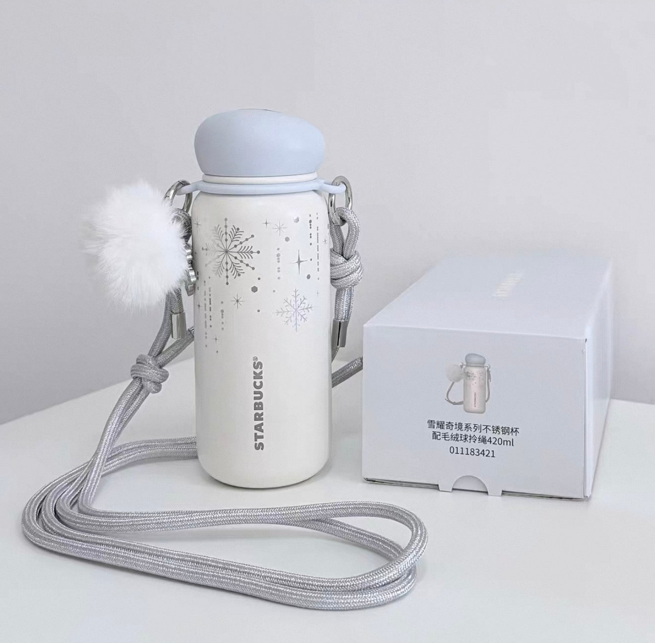 Starbucks Winter Ceramic Thermos Tumblr