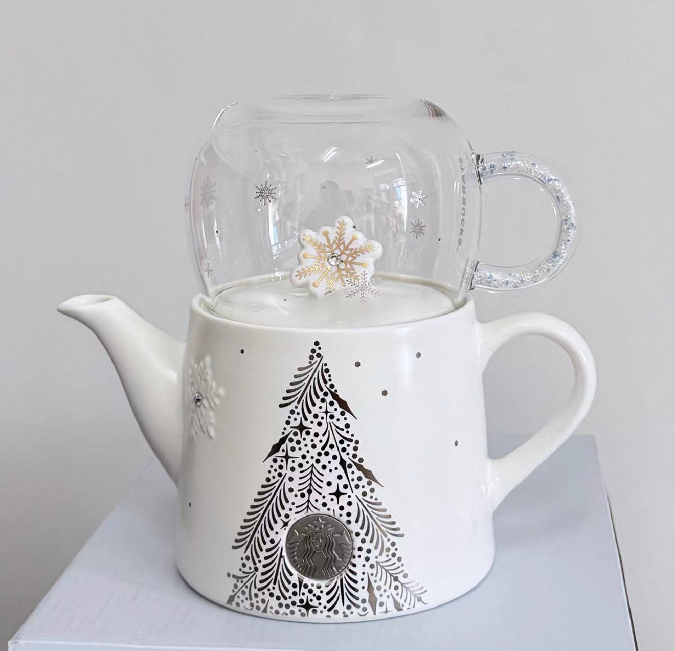 Starbucks Winter SnowGlobe Mug