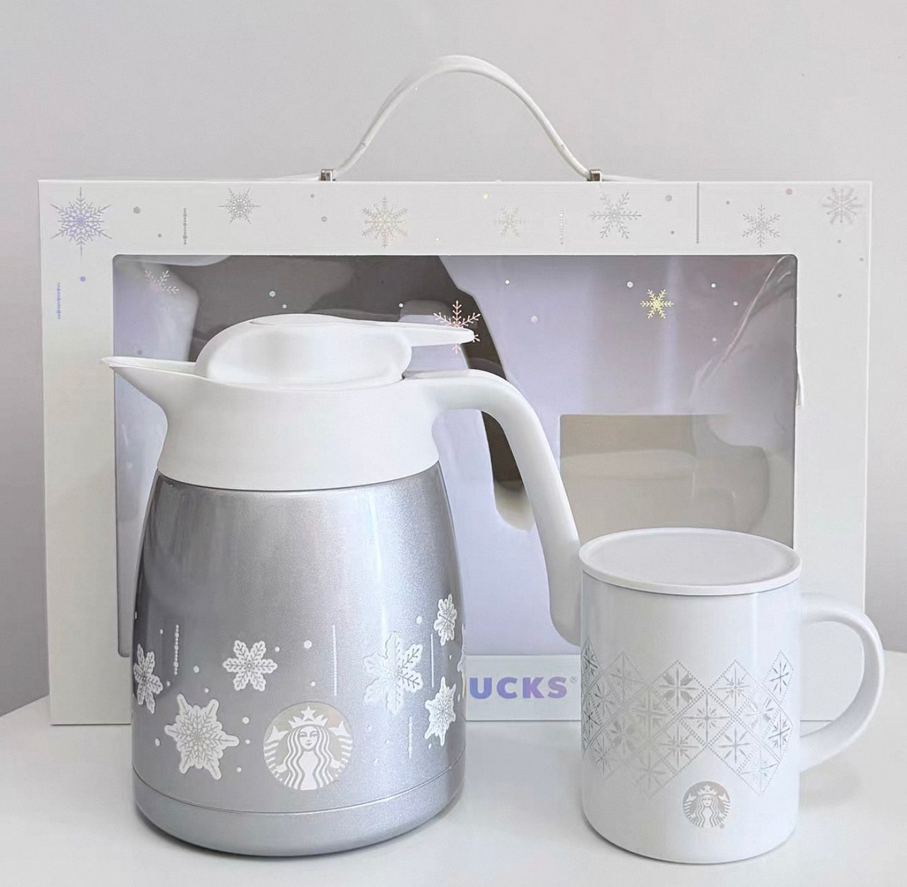 Starbucks Winter Thermos Kettle Set