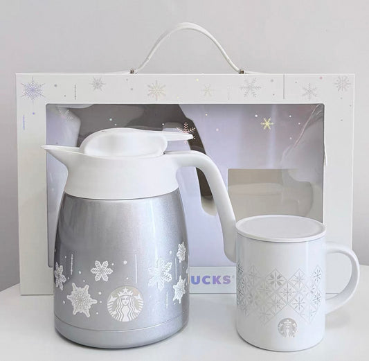 Starbucks Winter Thermos Kettle Set