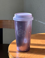 Starbucks Galaxy Cat Eye Tumblr