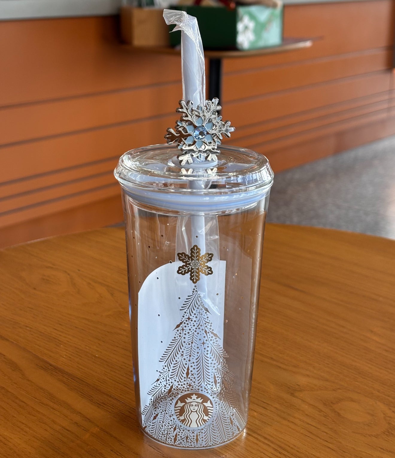 Starbucks Winter Straw Cup