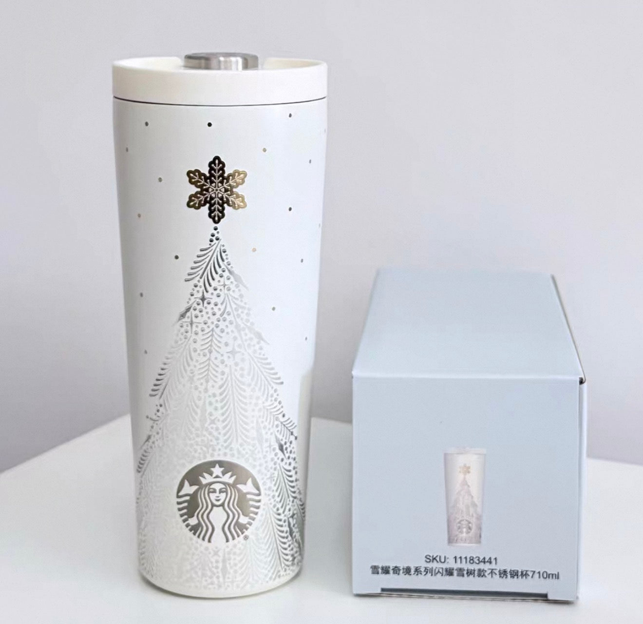 Starbucks Winter Christmas Thermos Tumblr