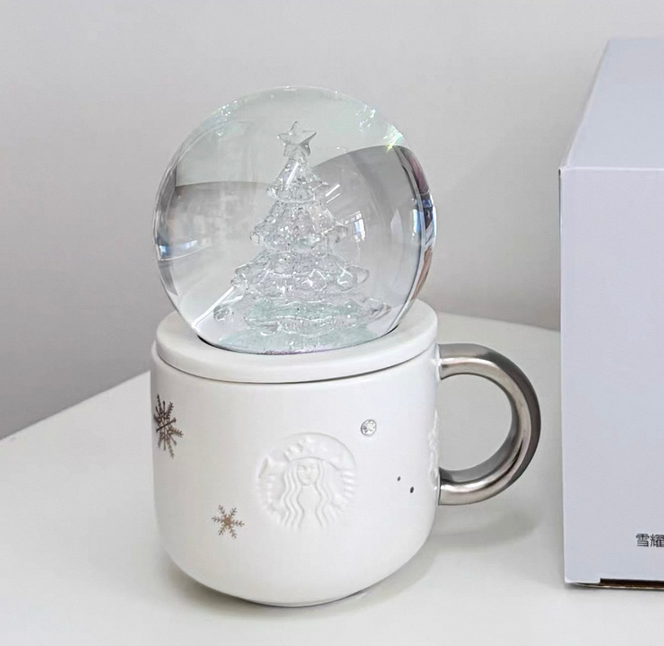 Starbucks Winter SnowGlobe Mug