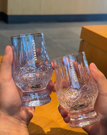 Starbucks Winter Glass Cup Set