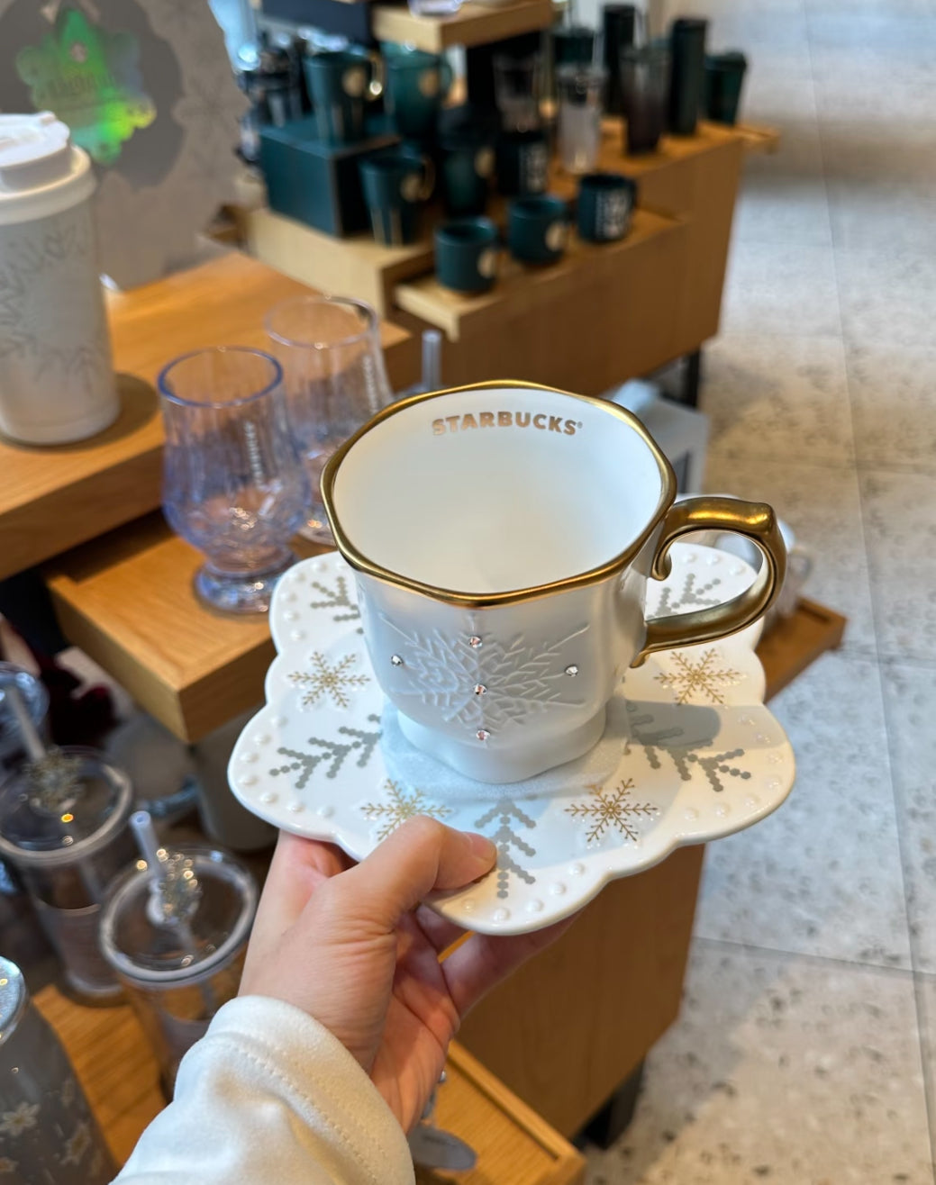 Starbucks Winter Snowflake Mug