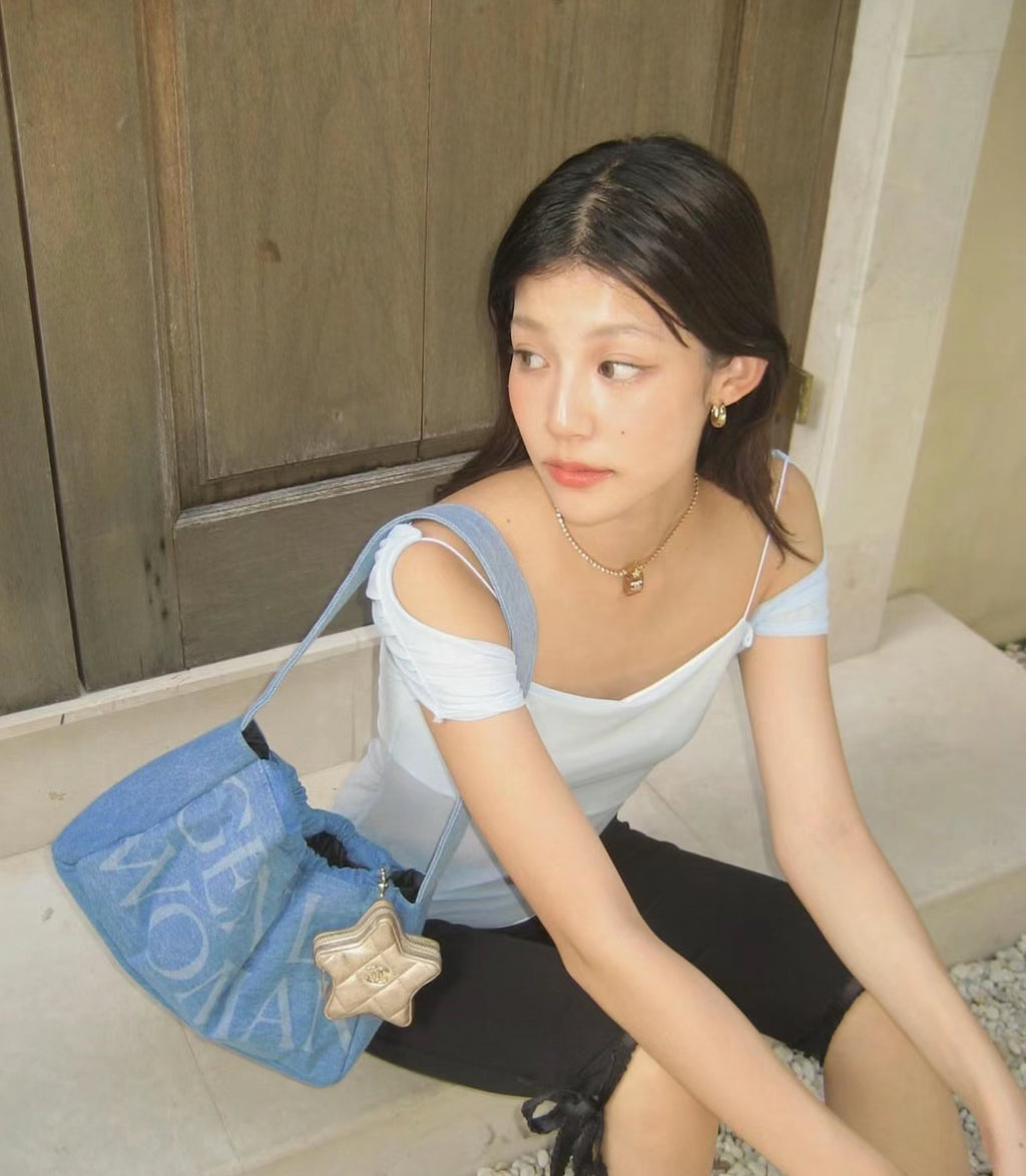 Gentlewoman Denim Dumpling Bag