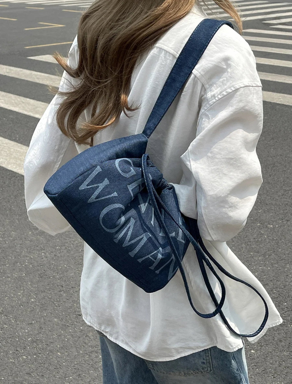 Gentlewoman Denim Dumpling Bag