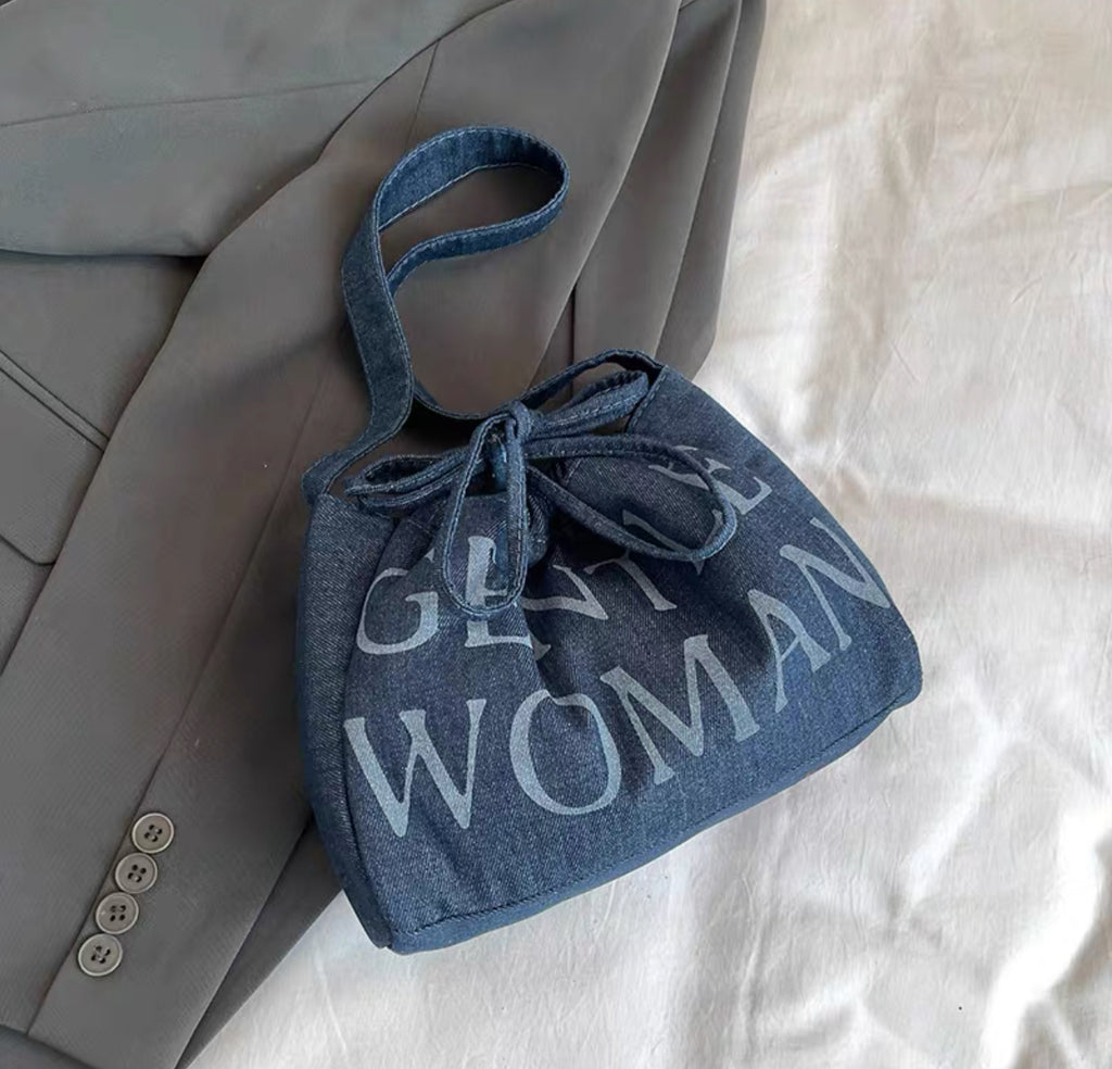 Gentlewoman Denim Dumpling Bag