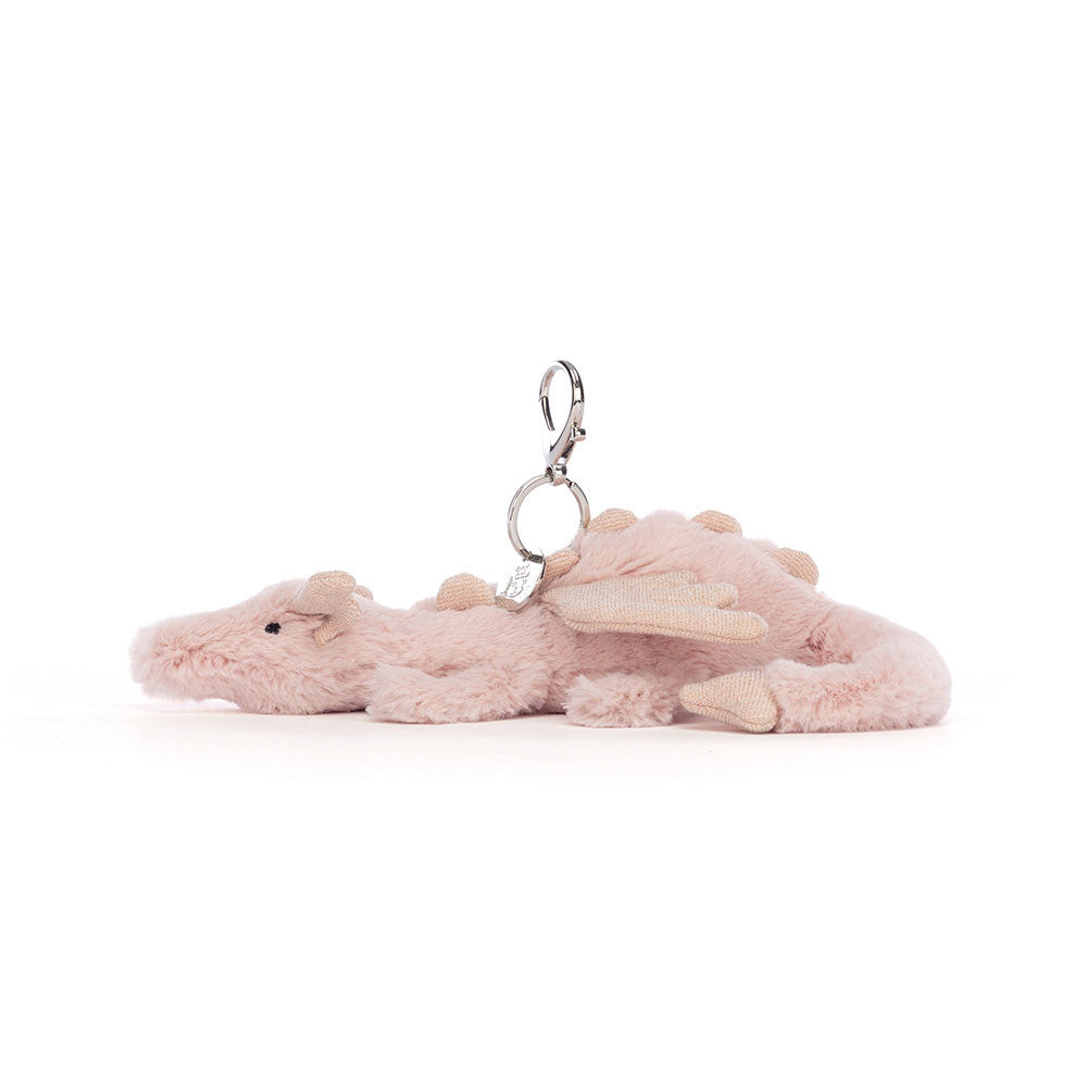Pink Dragon Bag Charm